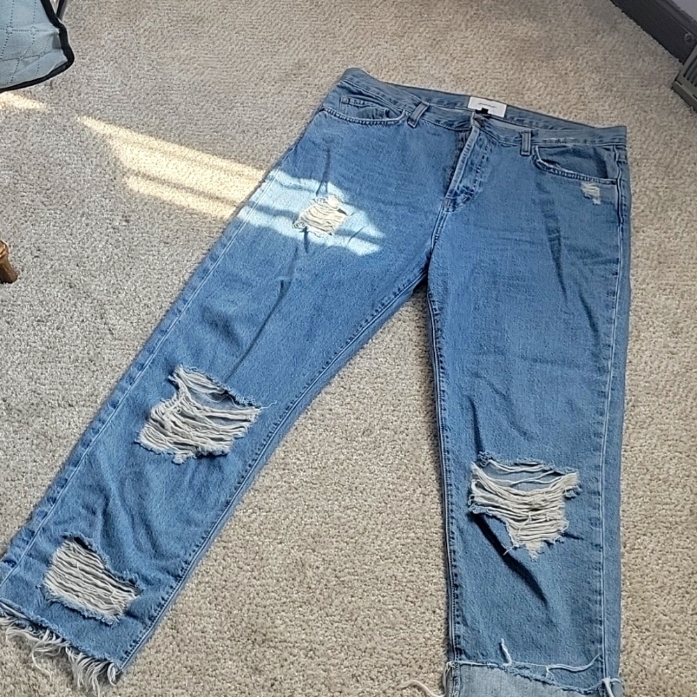 Current Elliott  distressed jeans